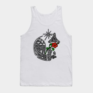 Puerto Rico Indigenous Symbols Tank Top